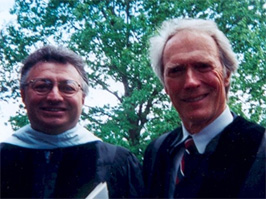 Giulio Gallarotti and Clint Eastwood